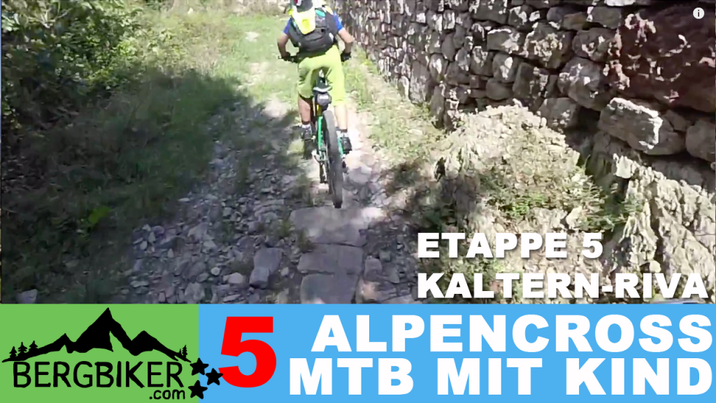 ETAPPE 5 - Alpencross 2016 mit Kind 