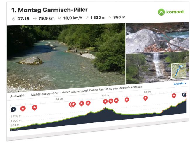 Alpencross Route mit Kindern