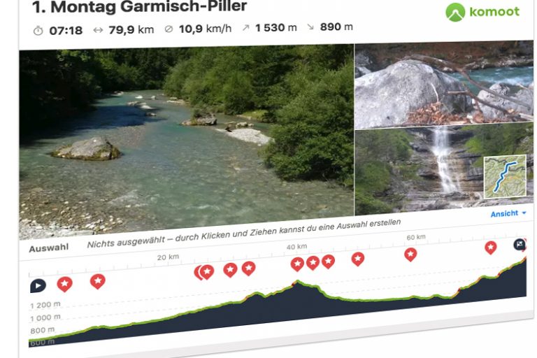 Alpencross Route mit Kindern