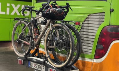 Rücktransport nach der Fahrradreise / Alpencross