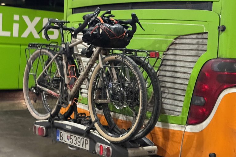 Rücktransport nach der Fahrradreise / Alpencross