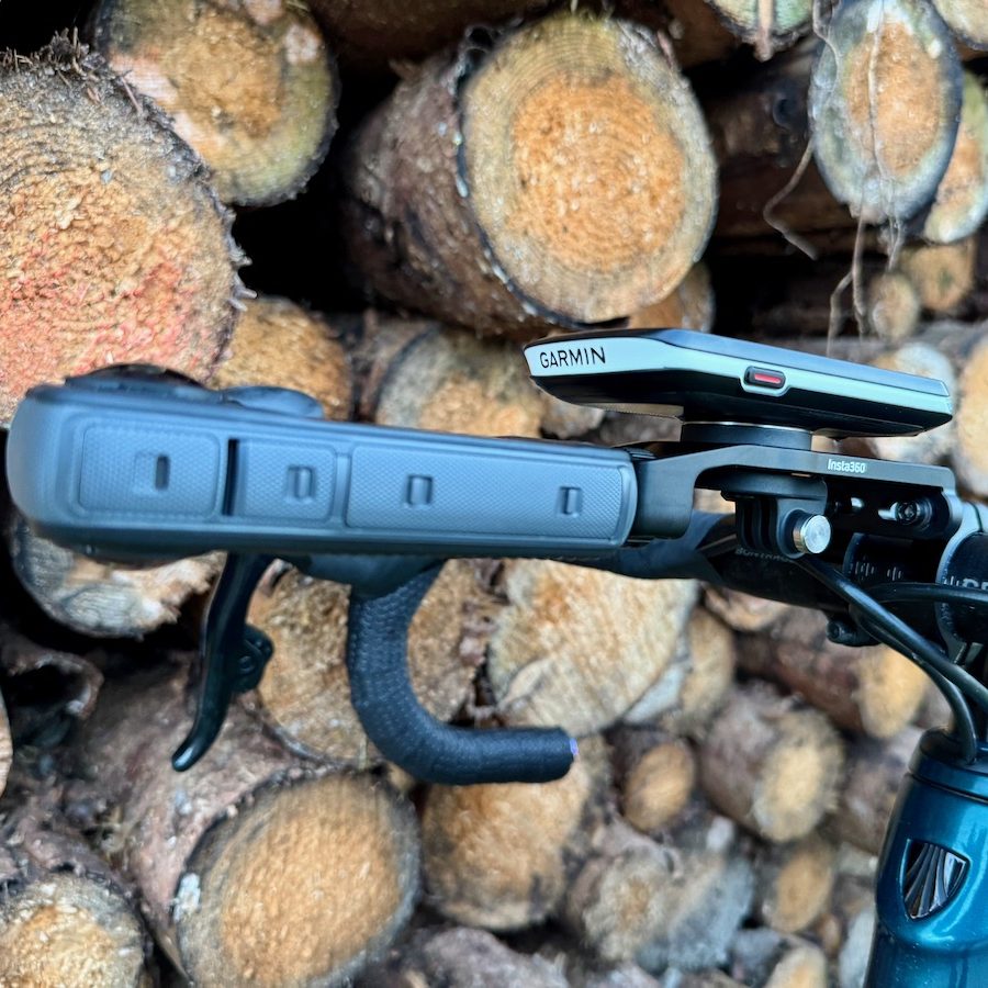 Insta360 Bike Computer Mount mit Garmin Edge1040