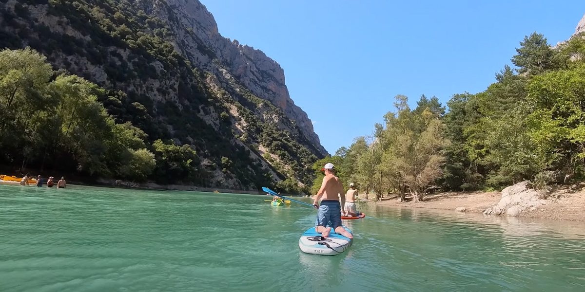 Stand-Up-Paddle Verdon-Schlucht
