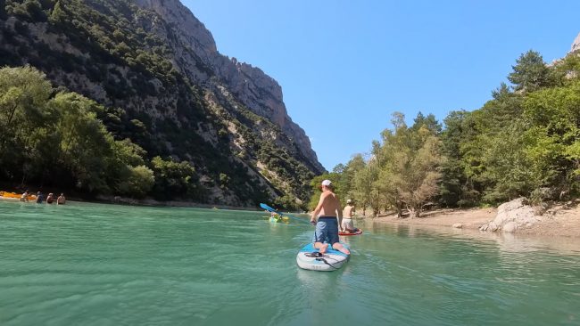 Stand-Up-Paddle Verdon-Schlucht