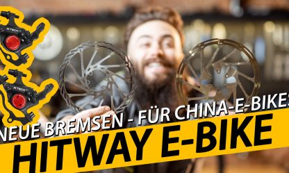 Endlich gute Bremsen am Hitway BK6S – So machst du es selbst!“