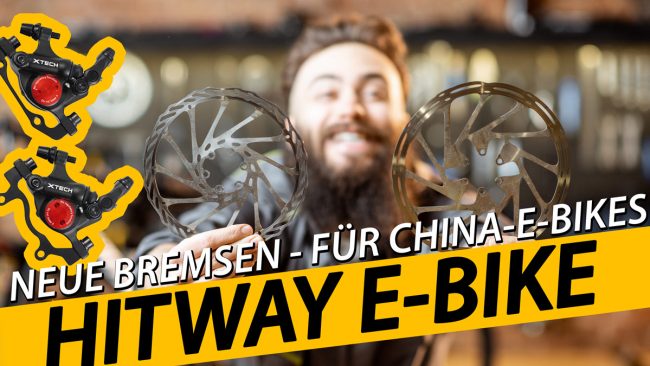 Endlich gute Bremsen am Hitway BK6S – So machst du es selbst!“