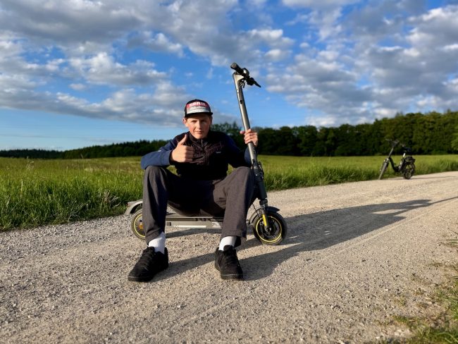 Thumbs Up für Evercross EV10S MAX