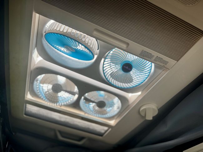 Ventilatoren fürs Heki / Dachfenster im Camper 40cm