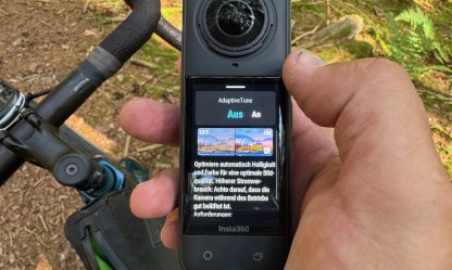 Adaptive Tone bei Insta360 X5 aktivieren