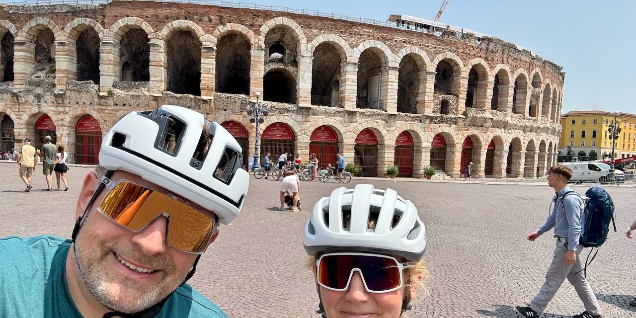 Radtour nach Verona Gravel, Rennrad Mountainbike