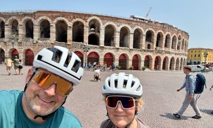 Radtour nach Verona Gravel, Rennrad Mountainbike