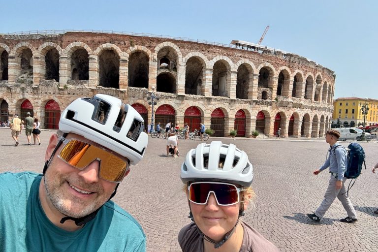 Radtour nach Verona Gravel, Rennrad Mountainbike