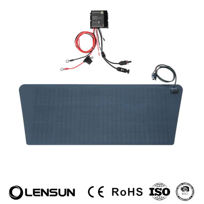 Solarpanel Motorhaube für VW T5 T6 – 80 Watt Solar Set Camper Van