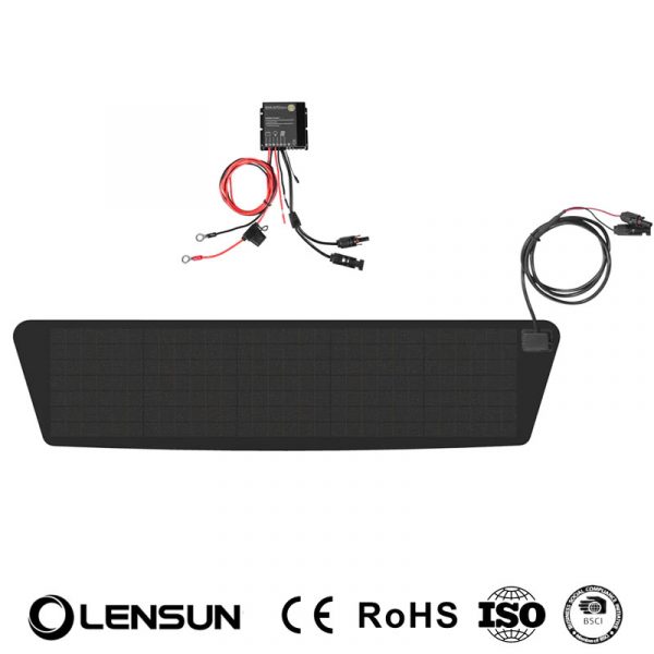 Solarpanel Motorhaube für Fiat Ducato (2006-heute) – 30 Watt Solar Set Camper Van