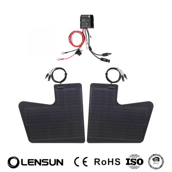 Solarpanel Motorhaube für Mercedes Sprinter 2 Gen – 80 Watt Solar Set Camper Van