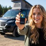 Olight Oclip Taschenlampe für Camping & Outdoor (KI-generiert)