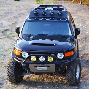 Solarpanel Motorhaube Solar Set SUV Toyota FJ Cruiser with Scoop
