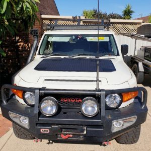 Solarpanel Motorhaube Solar Set SUV Toyota FJ Cruiser