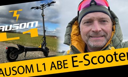 Ausom L1 ABE E-Scooter Test deutsch