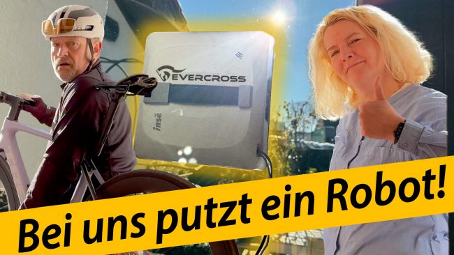Fensterputzroboter mit 4 Wasserdüsen, 4 Reinigungsmodi, Intelligente Pfadplanung, Starke Saugkraft, Anti-Sturz-Technik, Geeignet für Fenster mit/ohne Rahmen