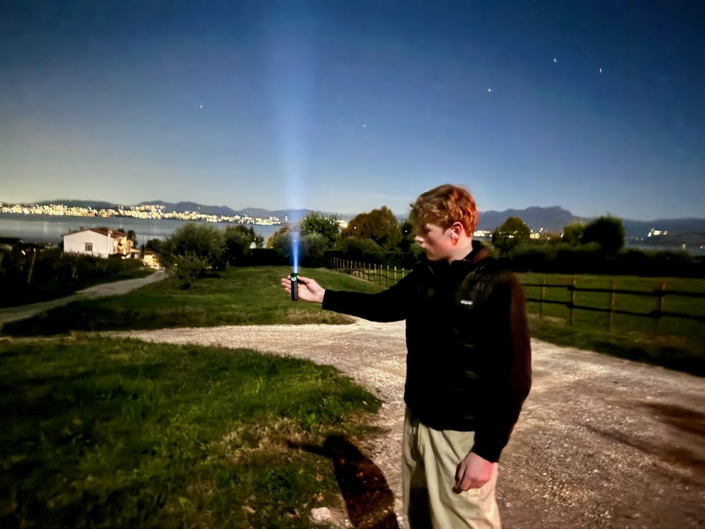 Olight ArkPro am Gardasee - 3