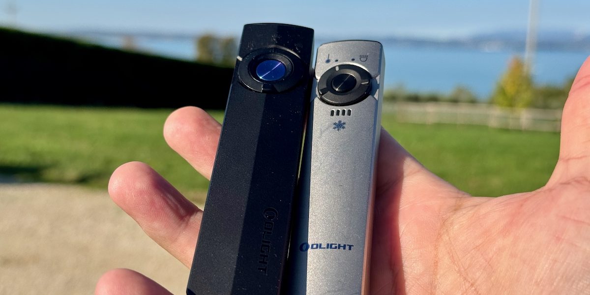 Olight Ark Pro am Gardasee – 5 Olight Ark Pro und Arkfeld Taschenlampen