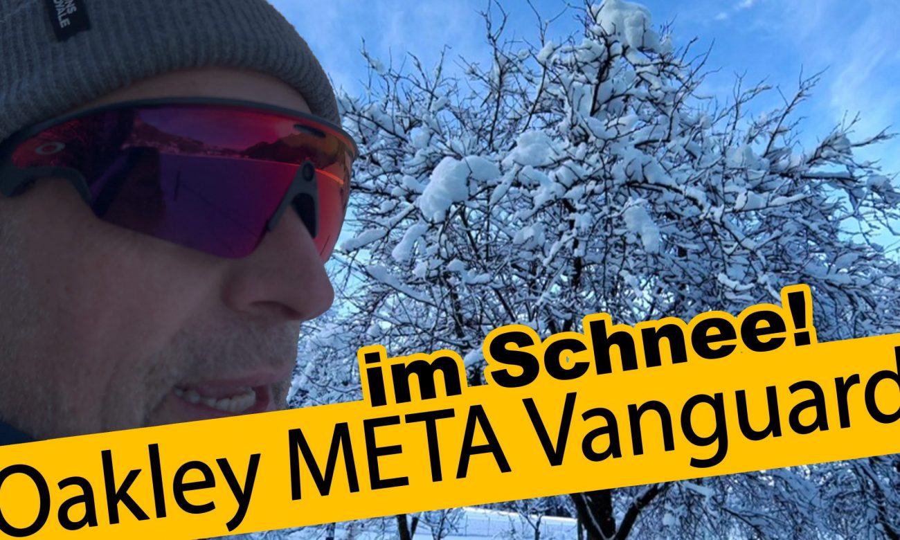 Oakley Meta Vanguard im Schnee