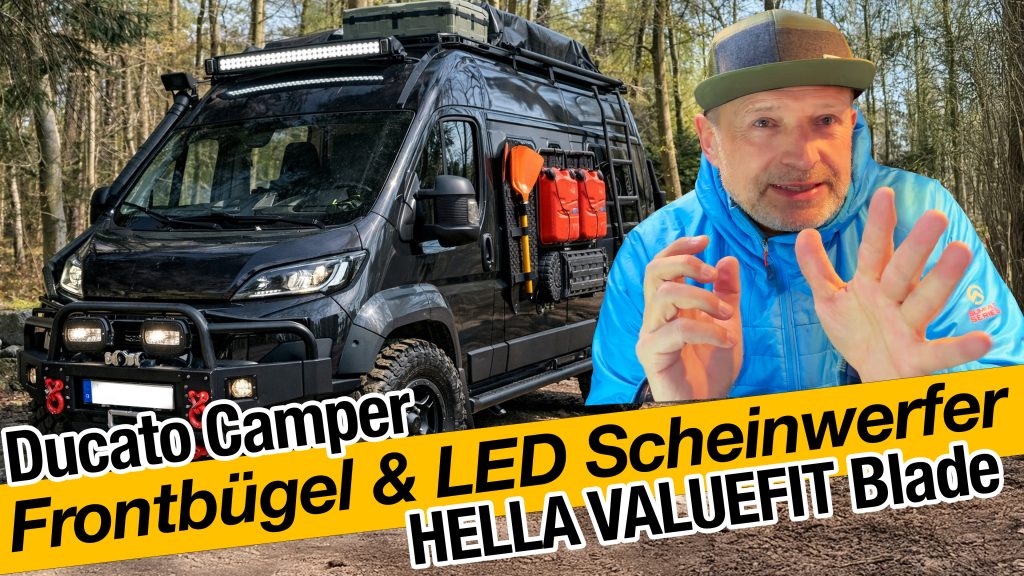 Frontbügel am Fiat Ducato 2024+ & HELLA Zusatzscheinwerfer: Sinn, Montage, ECE und Referenzzahl