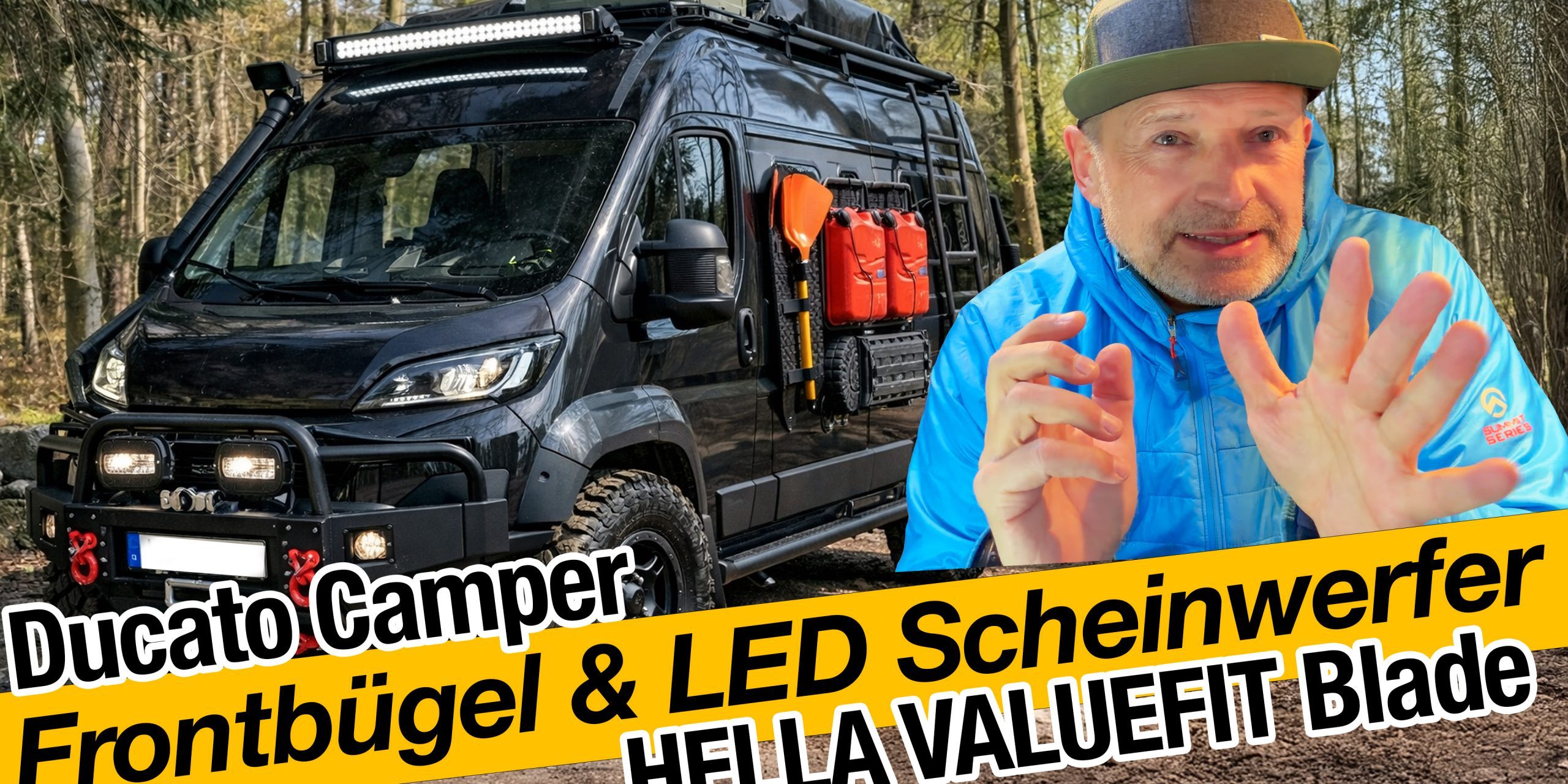 Frontbügel am Fiat Ducato 2024+ & HELLA Zusatzscheinwerfer: Sinn, Montage, ECE und Referenzzahl