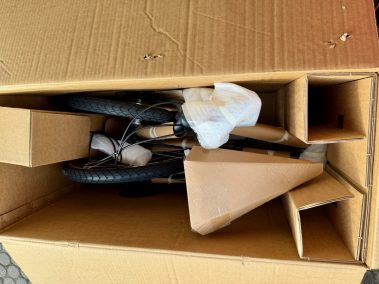 RCB GK4 Faltrad in der Transportverpackung im Karton