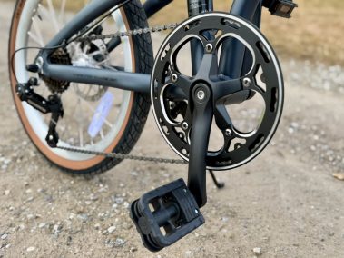 RCB GK4 Kurbel und Pedal Detail