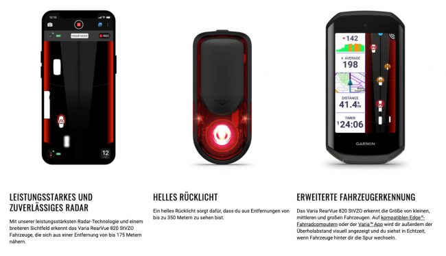 Varia RearVue 820 StVZO