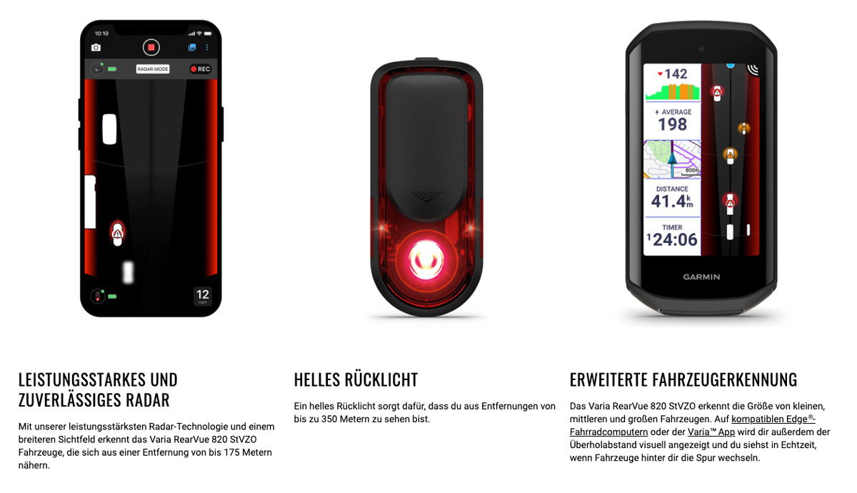 Varia RearVue 820 StVZO