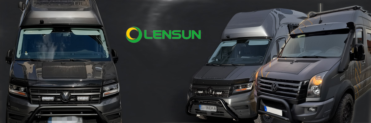 Motorhaube Solar Panel