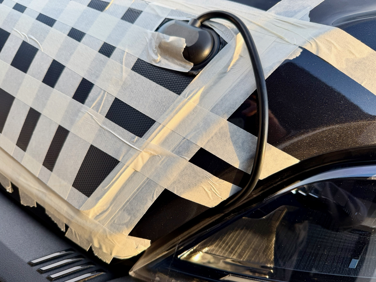 Kabelführung zur Seite