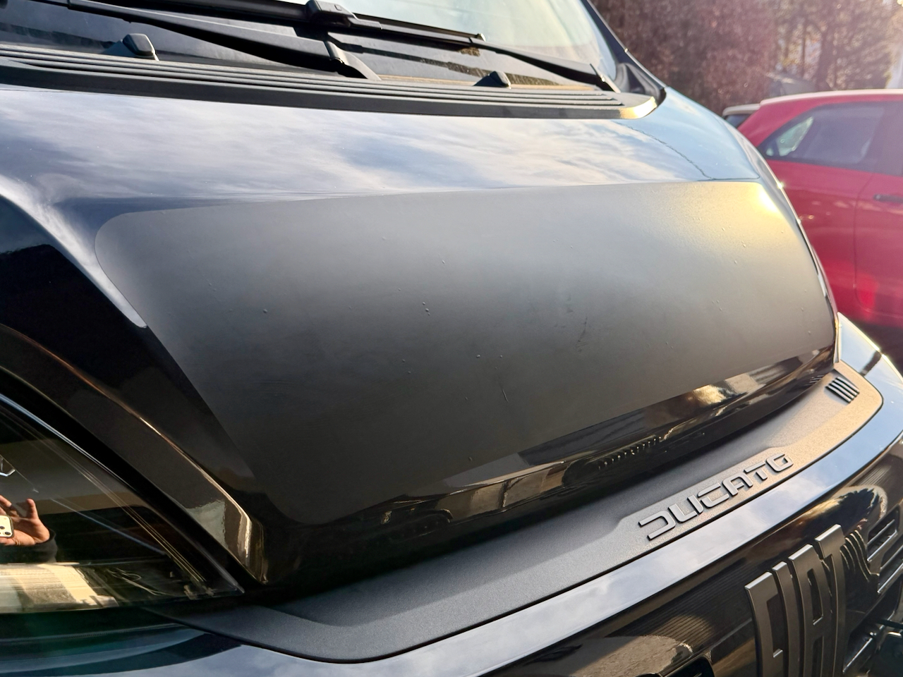 Schutzfolie unter dem Solarpanel