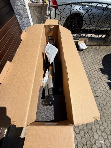 Aventon Trava ADV Lieferung Karton – Trekking-E-Bike AutoShift Unboxing