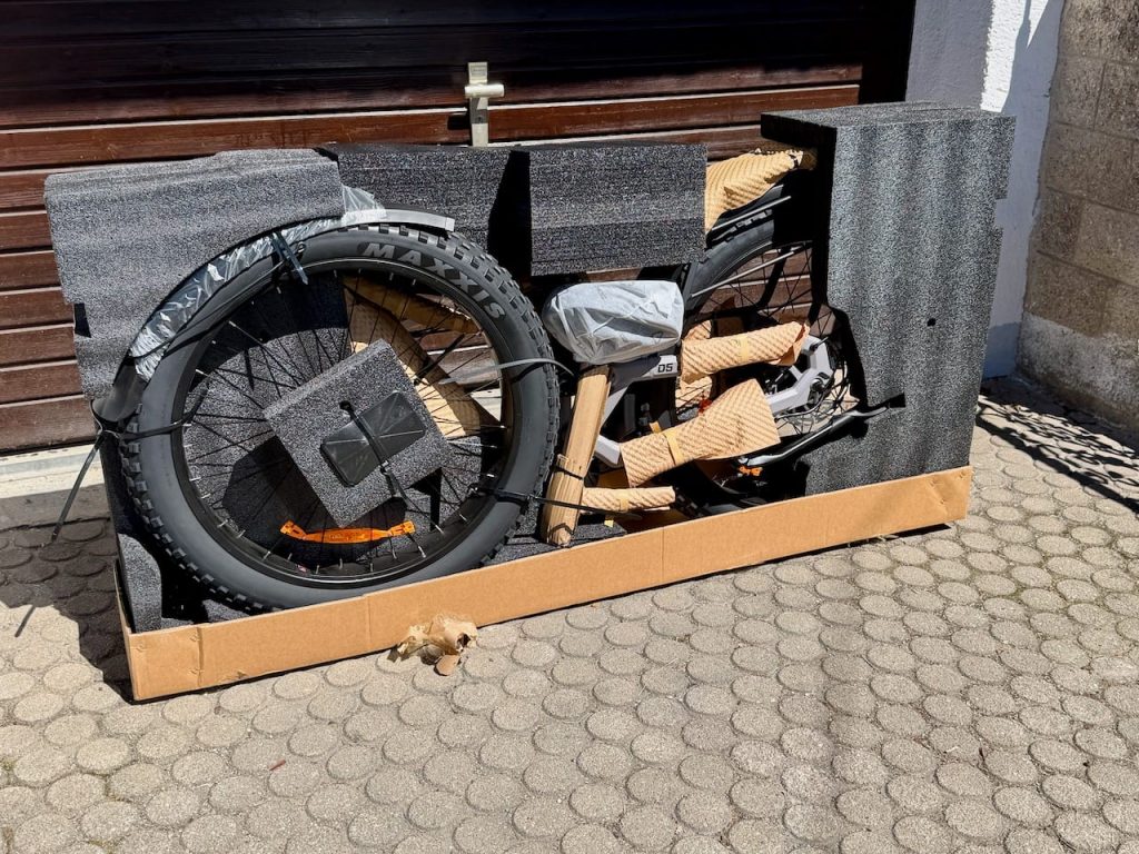 Himiway D5 2.0 sicher verpackt