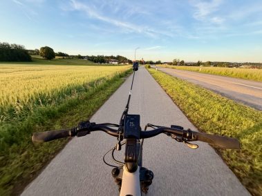 Himiway D5 2.0 mit UPANBIKE Sattelstütze 45 cm – perfekte Sitzposition für 1,80 m