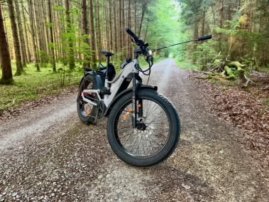 Himiway D5 2.0 Fatbike Sonnenuntergang Schliersee Region Bayern