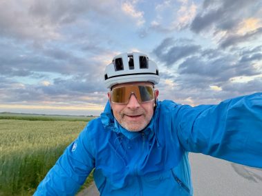 Himiway D5 2.0 Selfie mit Insta360 X5 am 3m Carbon Selfie Stick