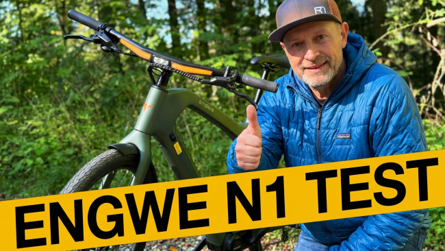 Engwe N1 Pro Carbon E-Bike im Test Engwe N1 Pro Carbon E-Bike im Test