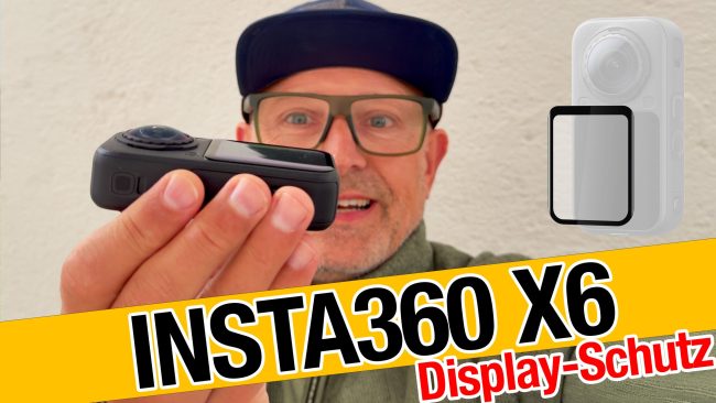 Insta360 X6 Display Schutz