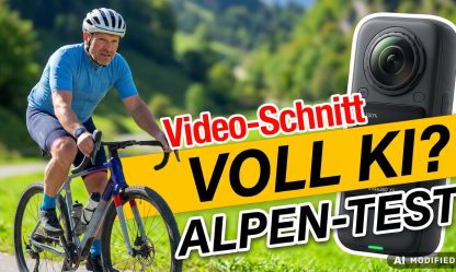 Insta360 X6 mit KI-Video-Schnitt